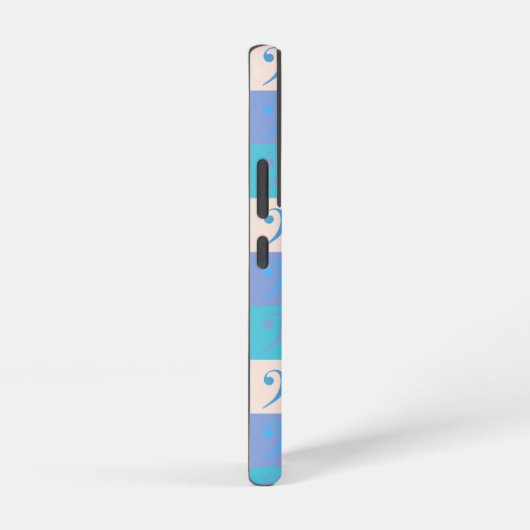 Bass Clef Pattern Music Pastel Samsung Galaxyケース (右側面)