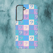 Bass Clef Pattern Music Pastel Samsung Galaxyケース