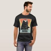 Bass Fish Freshwater Fishing & Bass Fishing Tシャツ (正面フル)