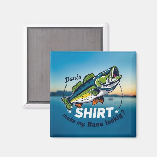 Bass Fishing Adventure マグネット (正面/裏面)