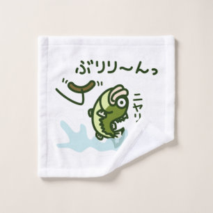 [Bass fishing]Bulilin ウォッシュタオル