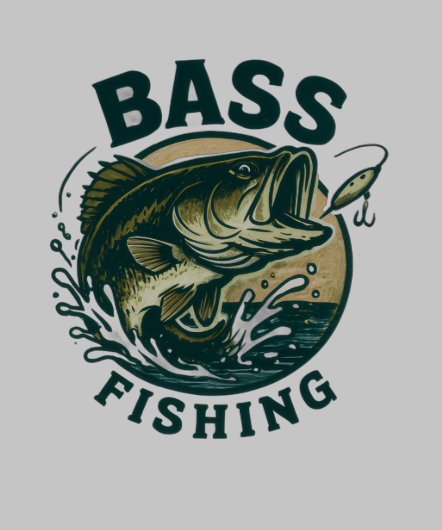 Bass Fishing Hoodie (裾)