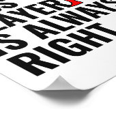 Bass Guitar Player Music Musician Bassist Retro ポスター (角)