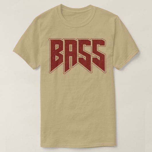 Bass Guitar Player RockHeavy MetalGrunge Band102 Tシャツ (デザイン正面)