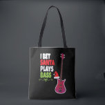 Bass Guitar Player Santa Christmasカッコいいへの贈り物 トートバッグ<br><div class="desc">Bass Guitar Player Santa Christmasカッコいいへの贈り物</div>