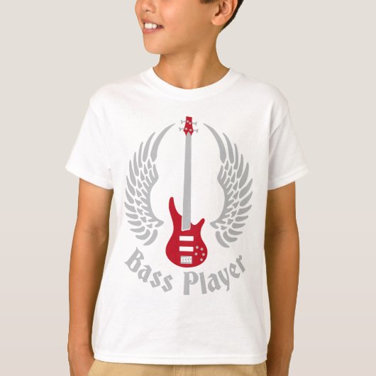 bass guitar tシャツ (正面)