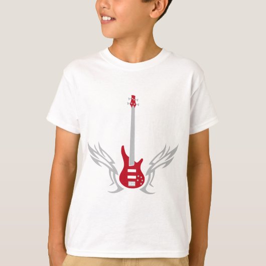 bass guitar tシャツ (正面)