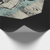 Bass-guitaristのギフトアイディア- Bass Guitar ラッピングペーパー (角)