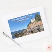 Bass Harbor Head Light house, Maine Stickers 長方形シール (封筒)