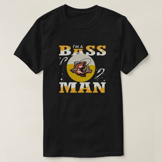 BASS MAN Tシャツ (デザイン正面)