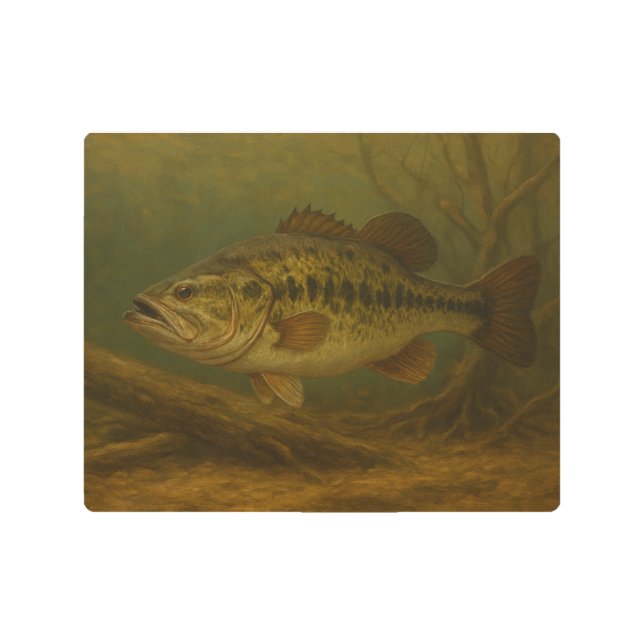 Bass Metal Print メタルプリント (正面)