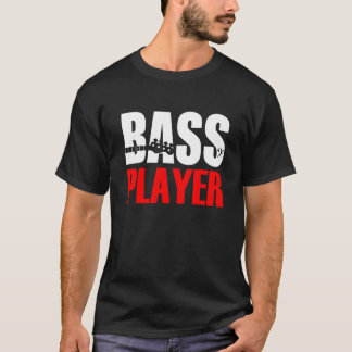Bass Player T-Shirt Black Tシャツ