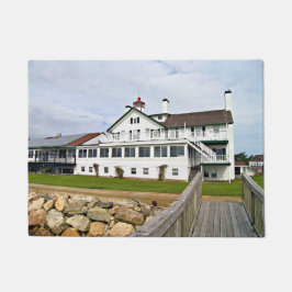 Bass River Light house, Massachusetts Door Mat ドアマット