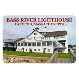 Bass River Light house, Massachusetts Flexi Magnet マグネット