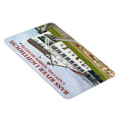 Bass River Light house, Massachusetts Flexi Magnet マグネット (右側)