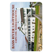 Bass River Light house, Massachusetts Flexi Magnet マグネット (縦)