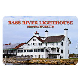 Bass River Light house, Massachusetts Flexi Magnet マグネット