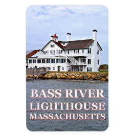 Bass River Light house, Massachusetts Flexi Magnet マグネット