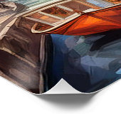 Basse-Terre, setting of waves ポスター (コーナー)