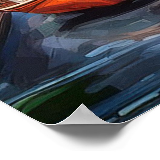 Basse-Terre, setting of waves ポスター (角)