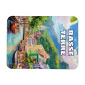 Basse-Terre, setting of waves マグネット (横)