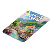 Basse-Terre, setting of waves マグネット (左側)