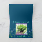 Bassetいけな Houndオンおもしろいパパの誕生日カード カード (内部)