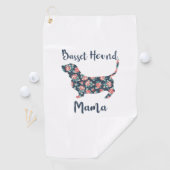 Bassetおもしろい Hound Gives Basset Hound Mom Shirt for ゴルフタオル (インサイチュ)