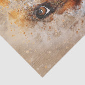 Bassetハウンド水の色の分離 薄葉紙 (詳細)