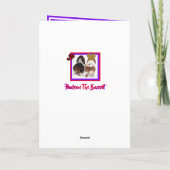 Bassetバレンタインデーに"Hokey Pokey"を行う カード (裏面)