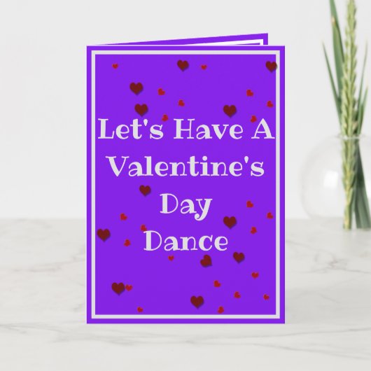 Bassetバレンタインデーに"Hokey Pokey"を行う カード (正面)