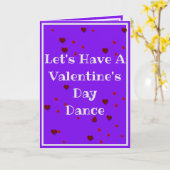 Bassetバレンタインデーに"Hokey Pokey"を行う カード (黄色い花)