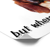 Basset引数 ポスター (角)