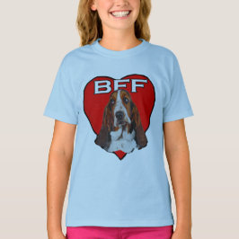 Basset BFFシャツ Tシャツ