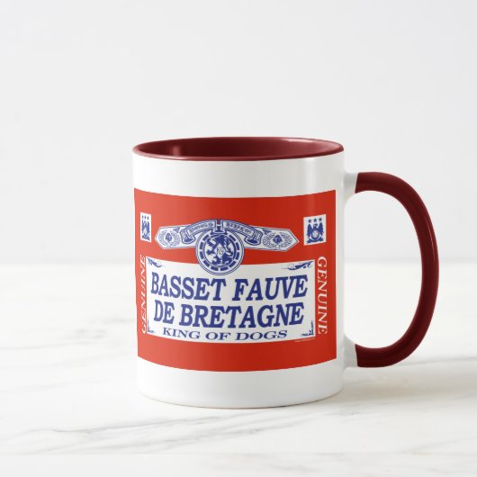 Basset Fauve Deブルターニュ マグカップ (右)