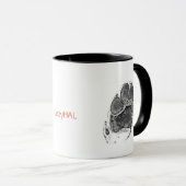 Basset hound マグカップ (正面右)