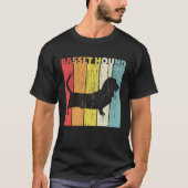 Basset Hound  1 Tシャツ (正面)