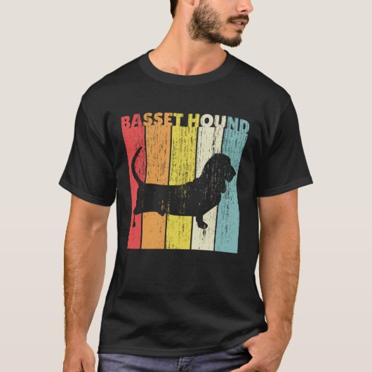 Basset Hound 1 Tシャツ (正面)