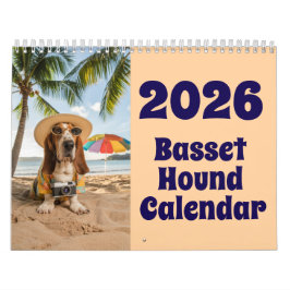 Basset Hound Calendar カレンダー