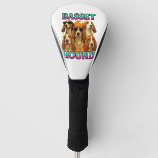 Basset Hound Copy ゴルフヘッドカバー