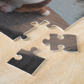 Basset Hound Dog   ジグソーパズル (側面)