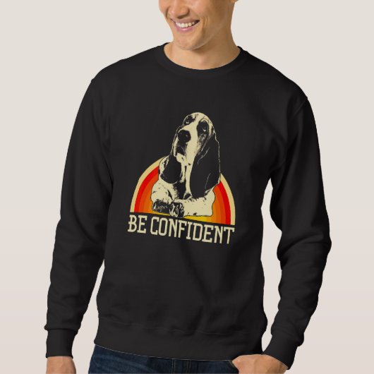Basset Hound Dog Breed  24 スウェットシャツ (正面)