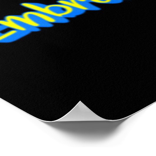 Basset Hound Embracing His Purpose For Me ポスター (角)