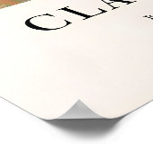 Basset Hound in Bathtub Poster Monet Style ポスター (角)