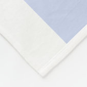 Basset Hound in bunny costume フリースブランケット (角)