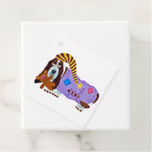 Basset Hound in PJs with teddy bear フェイバータグ (インサイチュ)