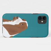 Basset Hound iPhone SE + iPhone 5/5S，ほとんど存在しない Case-Mate iPhoneケース (裏面(横))
