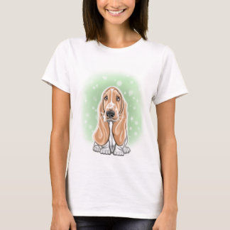 Basset Hound Tシャツ
