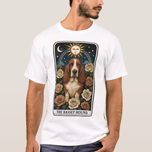 Basset Hound Tシャツ (正面)