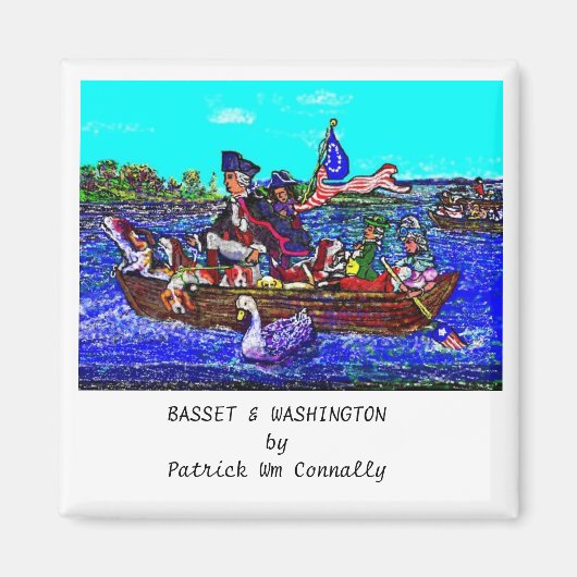 BASSET & WASHINGTONマグネット マグネット (正面)